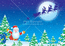 Дед Мороз догоняет свои сани / Santa Claus run after his sledge