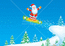 Дед Мороз сноубордист / Santa Claus snowborder
