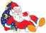Дед Мороз навеселе / Tipsy Santa Claus